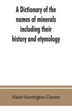 dictionary of the names of minerals including their history and etymology