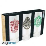 HARRY POTTER - 3 glass set x2
