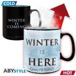 GAME OF THRONES - Mug Heat Change - 460 ml - Winter is here - box x2