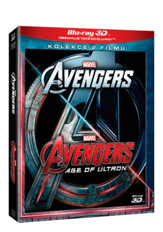 Avengers kolekce 1.-2. 4BD (3D+2D)