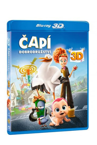 Čapí dobrodružství 2BD (3D+2D)