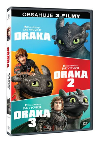 Jak vycvičit draka kolekce 1.-3. 3DVD