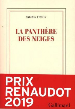 La panthere des neiges (Prix Renaudot 2019)