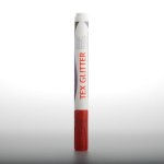 DARWI TEX GLITTER fixa na textil - Rumělková 6 ml