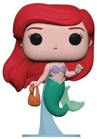 Pop Little Mermaid Ariel with Bag Vinyl Figure