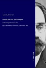 Verzeichnis der Vorlesungen