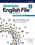 American English File: Level 2: Student Book/Workbook Multi-Pack A with Online Practice