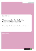Warum man das City Outlet Bad Münstereifel besuchen will