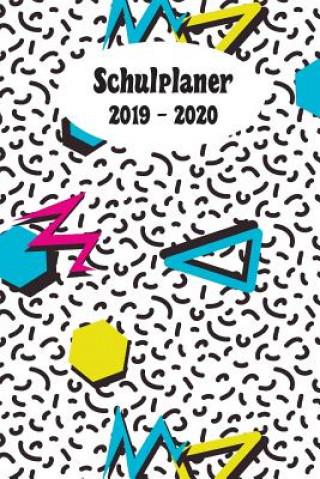 Schulplaner 2019 - 2020: Mega coole Muster 2 das hausaufgabenheft 2019 - 2020 für das neue schuljahr; mit kalender, stundenplan für jedes semes