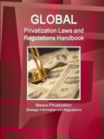 Global Privatization Laws and Regulations Handbook - Mexico Privatization