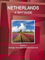 Netherlands A Spy Guide Volume 1 Strategic Information and Developments