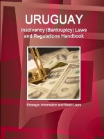 Uruguay Insolvency (Bankruptcy) Laws and Regulations Handbook - Strategic Information and Basic Laws