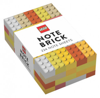 LEGO (R) Note Brick (Yellow-Orange)