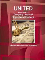 United Arab Emirates Company Laws and Regulations Handbook- Strategic Information and Regulations
