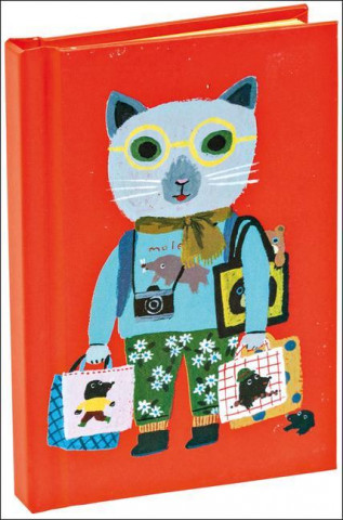 Cat Tourist Mini Notebook (Diár)