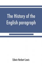 history of the English paragraph