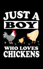 Just A Boy Who Loves Chickens: Animal Nature Collection