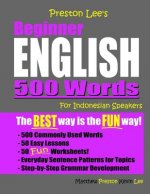 Preston Lee's Beginner English 500 Words For Indonesian Speakers