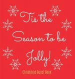 Christmas Guest Book (Hardcover)