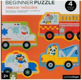 Beginner Baby Puzzle Rettungsfahrzeuge (Kinderpuzzle)