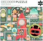 Decoder Puzzle Roboter (Kinderpuzzle)