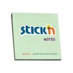 Notes samoprzylepny 76mmx76mm zielony pastel