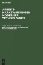 Bestimmungsgrunde betrieblicher Faktorsubstitution