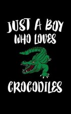 Just A Boy Who Loves Crocodiles: Animal Nature Collection