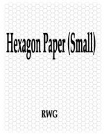 Hexagon Paper (Small)