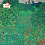 Adult Jigsaw Puzzle Gustav Klimt: Poppy Field