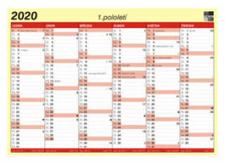 Kalendář lístkový 2020 A4
