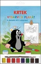 Krtek Vybarvi si plakát