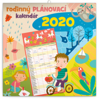Rodinný plánovací kalendár 2020