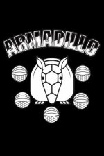 Armadillo: 6x9 120 pages dot grid Your personal Diary for an Awesome Summer