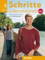 Schritte international Neu 4 - Paket KB + AB mit Gloss.