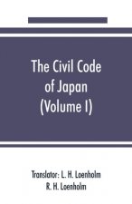civil code of Japan (Volume I)