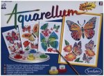 Aquarell-Malerei - Aquarellum Junior Schmetterling & Blume