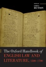Oxford Handbook of English Law and Literature, 1500-1700