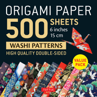Origami Paper 500 sheets Japanese Washi Patterns 6