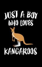 Just A Boy Who Loves Kangaroos: Animal Nature Collection