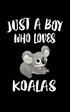 Just A Boy Who Loves Koalas: Animal Nature Collection