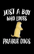 Just A Boy Who Loves Prairie Dogs: Animal Nature Collection
