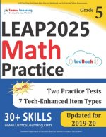 LEAP Test Prep: 5th Grade Math Practice Workbook and Full-length Online Assessments: LEAP Study Guide