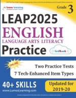 LEAP Test Prep: Grade 3 English Language Arts Literacy (ELA) Practice Workbook and Full-length Online Assessments: LEAP Study Guide