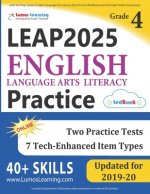LEAP Test Prep: Grade 4 English Language Arts Literacy (ELA) Practice Workbook and Full-length Online Assessments: LEAP Study Guide