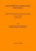 Carmen de gestis Frederici I. imperatoris in Lombardia