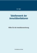 Tabellenwerk der Annuitatenfaktoren