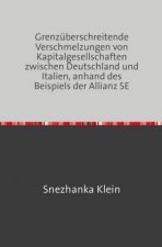 Grenzüberschreitende Verschmelzungen von Kapitalgesellschaften zwischen Deutschland und Italien, anhand des Beispiels der Allianz SE