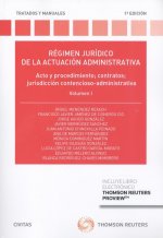 RGIMEN JURÍDICO DE LA ACTUACIÓN ADMINISTRATIVA (VOLUMEN I) (DÚO)