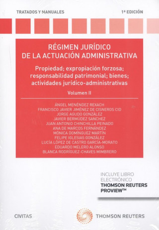 RÈGIMEN JURÍDICO DE LA ACTUACIÓN ADMINISTRATIVA (VOLUMEN II) (DÚO)